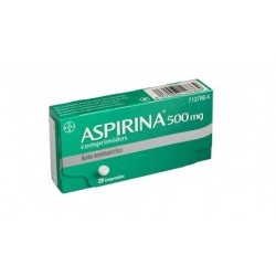 ASPIRINA 500 MG 20 COMPRIMIDOS