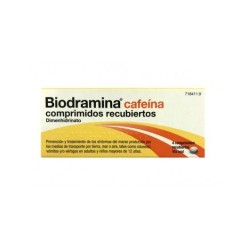 BIODRAMINA CAFEINA 4 COMPRIMIDOS