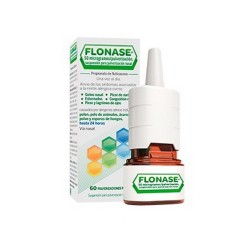 FLONASE 50 MG/PULVERIZACIÓN VIA NASAL 60 PULVERIZACIONES