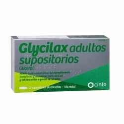 GLYCILAX ADULTOS 12 SUPOSITORIOS