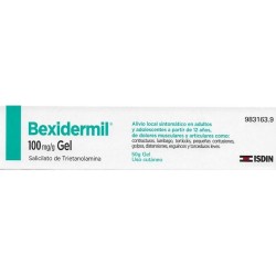 BEXIDERMIL 100 MG/G GEL 50 G