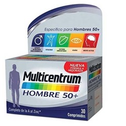 MULTICENTRUM HOMBRE 50+ 30 COMPRIMIDOS