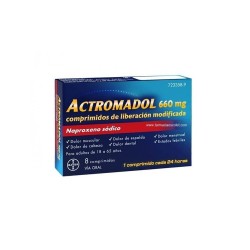 ACTROMADOL 660 MG 8 COMPRIMIDOS LIBERACIÓN MODIFICADA