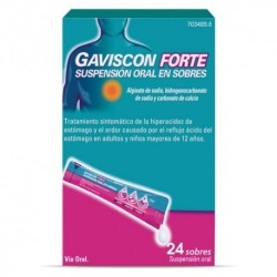 GAVISCON FORTE SUSPENSION ORAL 24 SOBRES