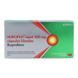 NUROFEN RAPID 400 MG 20 CÁPSULAS BLANDAS