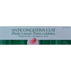 ANTICONGESTIVA CUSÍ(PASTA LASSAR) PASTA CUTÁNEA 45 G