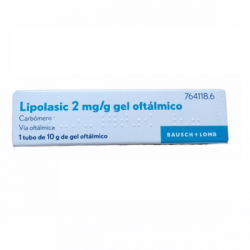 LIPOLASIC 2 MG/G GEL OFTÁLMICO 10 G