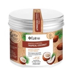 FARLINE MANTECA CORPORAL TROPICAL COCONUT 250 ML