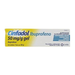 CINFADOL IBUPROFENO 50MG/G GEL 50G