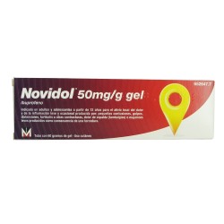 NOVIDOL 50 MG/G GEL 60G