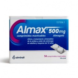 ALMAX 500 MG 54 COMPRIMIDOS MASTICABLES