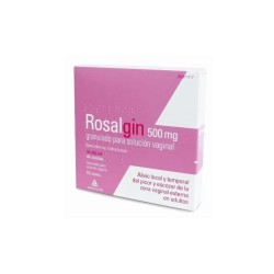 ROSALGIN 500 MG GRANULADO PARA SOLUCIÓN VAGINAL 10 SOBRES