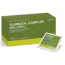 FLUIMUCIL COMPLEX 500 MG/200 MG 12 COMPRIMIDOS EFERVESCENTES