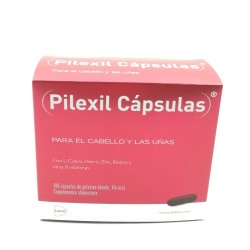 PILEXIL CÁPSULAS PARA EL CABELLO Y LAS UÑAS 100 CÁPSULAS