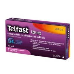 TELFAST 120 MG 7 COMPRIMIDOS