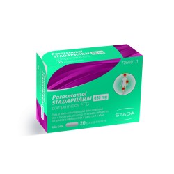 PARACETAMOL STADAPHARM 650 MG 20 COMPRIMIDOS