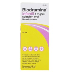 BIODRAMINA INFANTIL 4 MG/ML 60 ML