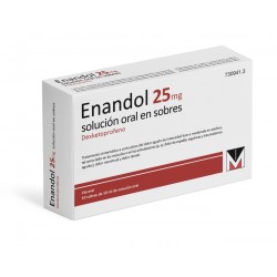 ENANDOL 25 MG SOLUCIÓN ORAL EN SOBRES 10 SOBRES