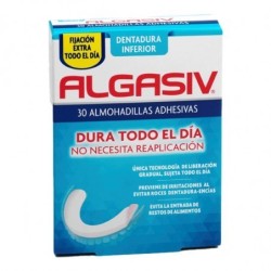 ALGASIV 30 ALMOHADILLAS ADHESIVAS DENTADURA INFERIOR