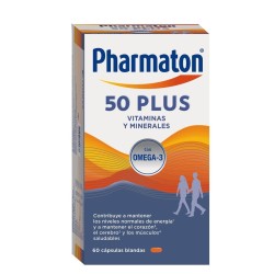 PHARMATON 50 PLUS 60 CÁPSULAS BLANDAS