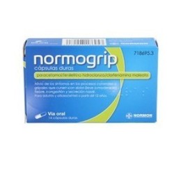 NORMOGRIP 14 CÁPSULAS DURAS