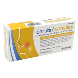 DERATIN COMPLEX 30 COMPRIMIDOS PARA CHUPAR