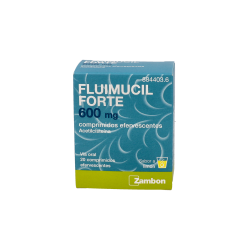 FLUIMUCIL FORTE 600 MG 20 COMPRIMIDOS EFERVESCENTES