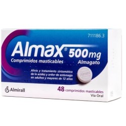 ALMAX 500 MG 48 COMPRIMIDOS MASTICABLES