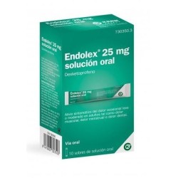 ENDOLEX 25 MG SOLUCION ORAL 10 SOBRES