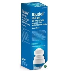 IBUDOL ROLL-ON 50 MG/G GEL ENVASE CON APLICADOR DE BOLA