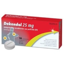 DEKENDOL 25 MG 10 COMPRIMIDOS