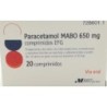 PARACETAMOL MABO 650 MG 20 COMPRIMIDOS