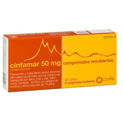 CINFAMAR 50 MG 10 COMPRIMIDOS