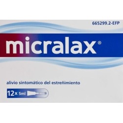 MICRALAX 12 CÁNULAS VIA RECTAL