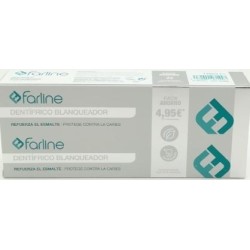 PACK AHORRO DENTÍFRICO BLANQUEADOR FARLINE 2X125 ML