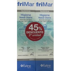 FRIMAR SOLUCIÓN ISOTÓNICA HIGIENE NASAL DIARIA 2X120 ML