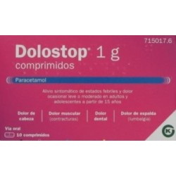 DOLOSTOP 1 G 10 COMPRIMIDOS