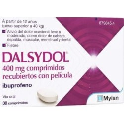 DALSYDOL 400 MG 30 COMPRIMIDOS RECUBIERTOS CON PELICULA