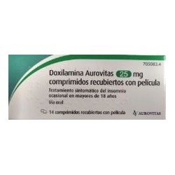 DOXILAMINA AUROVITAS 25 MG 14 COMPRIMIDOS