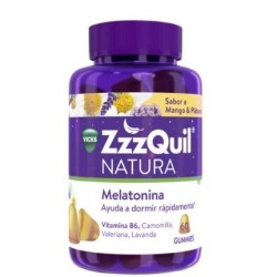 ZzzQuil NATURA 60 GOMINOLAS VICKS SABOR A MANGO Y PLATANO