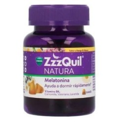 ZzzQuil NATURA 30 GOMINOLAS VICKS SABOR MANGO Y PLATANO