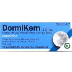 DORMIKERN 25 MG 14 COMPRIMIDOS