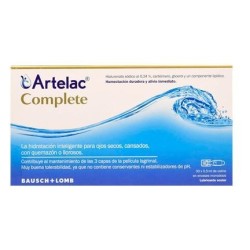 ARTELAC COMPLETE LUBRICANTE OCULAR 30 MONODOSIS