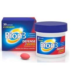 BION3 DEFENSE JUNIOR 30 COMPRIMIDOS MASTICABLES