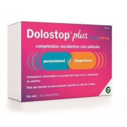 DOLOSTOP PLUS 500MG/150MG 16 COMPRIMIDOS