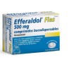 EFFERALDOL FLAS 500 MG 16 COMPRIMIDOS BUCODISPERSABLES