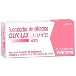 GLYCILAX 10 SUPOSITORIOS LACTANTES