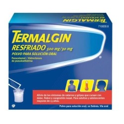 TERMALGIN RESFRIADO 500/30 MG 10 SOBRES