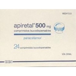 APIRETAL 500 MG 24 COMPRIMIDOS BUCODISPERSABLES