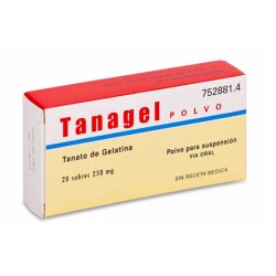 TANAGEL POLVO 250 MG 20 SOBRES